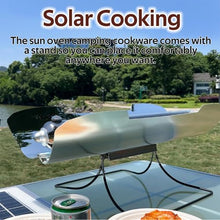 Foldable Solar Cooker, Fast Cooking in 20 Minutes, Portable Stove for Outdoor Hiking and Camping