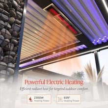 Bromic Platinum Smart Heat 2300W Electric Patio Heater - Radiant Infrared, 220V-240V, White Finish - BH0320007