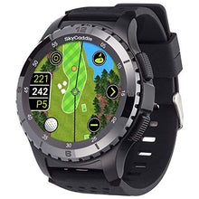 SkyCaddie LX5C Golf GPS Watch with Ceramic Bezel Black