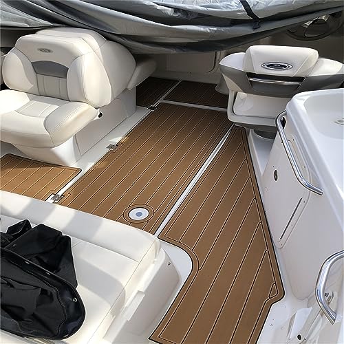 Zomanon Boat EVA Faux Teak Decking Floor Pad for 2003 Chaparral 215 SS - Available in Multiple Colors