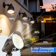 LED Bullet Spot Flood Light 30W/40W/50W Selectable 3000/4000/5000K Tunable