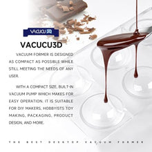 VACUCU3D A3 Desktop Vacuum Forming Machine for Prototyping and Molds