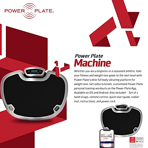 Power Plate Move Vibrating Exercise Platform Red