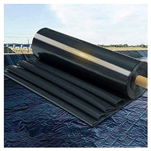 JINMLBO Flexible Pond Liner, Rubber Pond Skins, Tear Resistance Impermeable Film, 0.5mm PVC Pool Pad, for Fish Pond Bed Liners Reservoir River, 49 Sizes (Color : Black, Size : 8x15m)