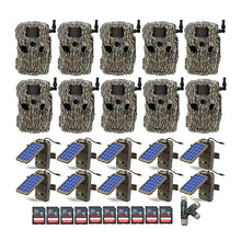 Stealth Cam Fusion X 26 MP Wireless Hunting Trail Camera Bundle with 32GB SD Card and Solar Panel