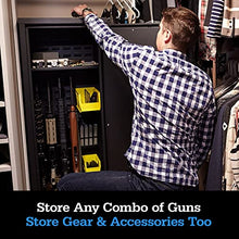 SecureIt Agile Model 52 Pro Gun Safe Grey - Biometric Home Firearm Storage