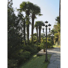 Z-Lite Davina 4 Light Outdoor Post Mounted Fixture Black