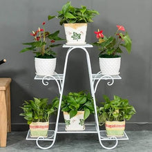 TBNLASS Iron Flower Stand Ground type Plant Balcony Living Room Indoor Multi Layer