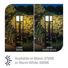 WAC Lighting Tower LED Bollard Light 3000K Black