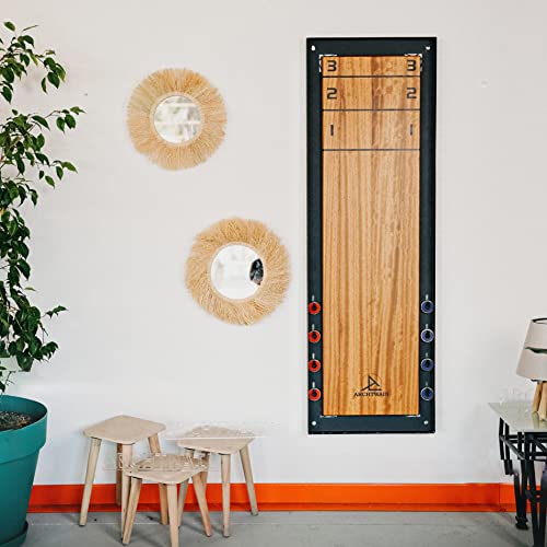 Archtwain Shuffle Board Wall Deco Black