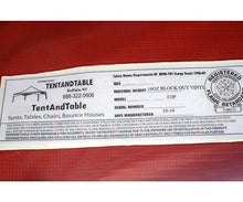 TentandTable 20-Foot x 30-Foot Tent Top Red