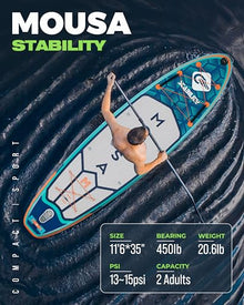 Mousa Inflatable Stand Up Paddle Board Orange