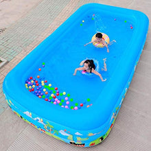 LSSOAZZVVN Outdoor Inflatable Swimming Pool Foldable Inflatable Slide Pool Kids Swimming Pool Water Fun Bathtub Folding Adult Bath Tubs Dog Pet Bath for Home Backyard Garden (B:440X210X