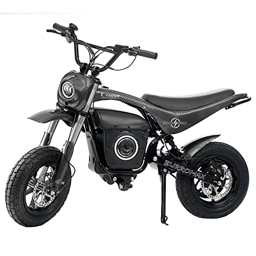 Burromax TT1600R Electric Mini Bike 1600W 52V 4 Speeds Black