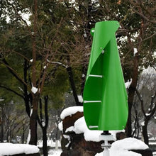 OLONETO 2000W Vertical Wind Turbine 12V/24V/48V Magnetic Levitation Wind Turbine Household Outdoor High-Power Wind Turbine, Real Standard Generator (Color : Green, Size : 48V)