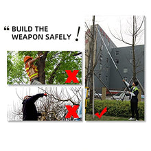 Telescopic Pole Saw 18FT/24FT, Extendable Telescopic Landscaping Pole Saw for Pruning and Trimming Branches-24FT