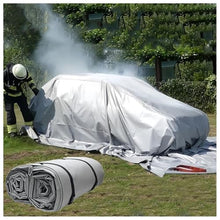 Sxlawesom Fire Blanket for Car Fireproof Cover Safe Fire Blanket for Ebike Storage,Charging and Discharging(19.7 * 26.3ft/6 * 8m)