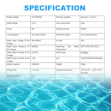 Piefeak Automatic Solar Pool Vacuum Cleaner with Auto-Escape and Auto-Turn, Solar Powered Pool Vacuum, with Solar and Rechargeable Dual Mode