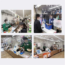 GDMING PVC Transparent Tarpaulin, Heavy Duty Waterproof Outdoor Multi-Purpose Weatherproof Cover for Flower Plants Winter Anti-Aging Greenhouse Film, 62 Sizes (Color : Clear, Size : 2.4x10m)
