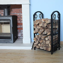 TXGJWRA Firewood Rack Firewood Racks Indoor/Outdoor Firewood Storage with Tools Logs Storage Stand for Fireplace Heavy Duty Wood Stacker for Patio Without Cover,