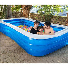 Pools for Kids and Adults Family Interaction Pool Party Wear-Resistant PVC Material Suitable for Outdoor Garden Backyard Portable Backyard Water Par