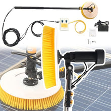 Ostreemaner Solar Photovoltaic Panel Cleaning Brush, Photovoltaic Panel Cleaning Brush-Single Head(Spin),3.5m/5.5m/7.5m Optional,Dry Cleaning/Water Washing,for Cleaning Solar Photovoltaic Panels,3.5M