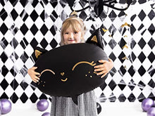 Generic Black Cat Halloween Balloon Green