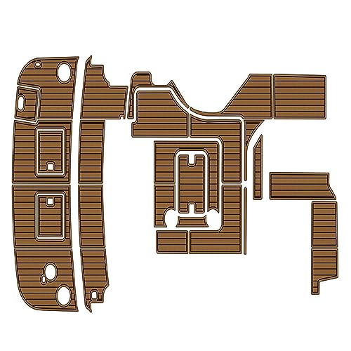 Algasan Boat EVA Faux Teak Decking Mat for 2008 Four Winns 378 Vista - Multiple Color Options Available