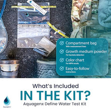 Aquagenx Define Water Test Kit - Detects Most Probable Number of E. coli & Total Coliform - No Lab Required - Home, Well, Tap & Freshwater Testing (25 Pack)