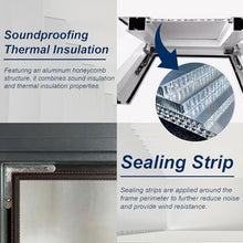 24X24 28X28 30X30 35X35 in Drywall Access Panel, Locking Hidden Wall Hole Cover Plate, Insulated Soundproofing Inspection Door for Heating