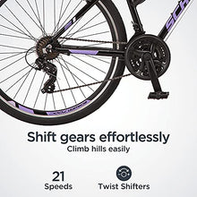 Schwinn GTX 1.0 Comfort Hybrid Bike 700c Black