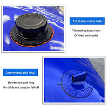 CUTPOIY Foldable Water Storage Tank Portable Rain Barrel, Durable PVC Water Storage Container Water Tank Water Bag, Large Outdoor Gardening Water Storage Bag with Faucet, Emergen, 1000L(264gal)