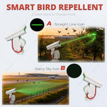 ALSUP Bird Scarer 360° Rotation, Heavy Rainproof Auto-Cruise, Adjustable Trajectory Outdoor Bird Deterrent for Farm Orchard Industrial Use B