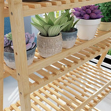 ZOCWJK Plant Shelf Indoor Plant Stand 4 Tier Foldable Corner Shelf Rack Simple and Fresh Flowerpot Stand Multifunctional Flower Stand,White-70cm