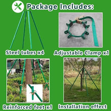 New Tree Support Posts for Tying Up Shrubs or Small,Antirust Tree Protection Pole, Commercial/Residential Use(8.2ft)