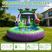 VVAIMYNX 21FT Inflatable Water Slide for Kids and Adults, w/Big Splash Pool