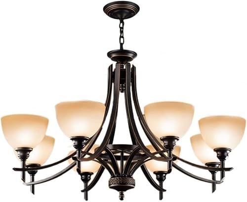 Machine Ceiliceiling Light Indoor Ceiling Mount Ceiling Light European Wrought Iron Chandelier Living Room Bedroom Study Ceiling Lamp Pendant Lighting Ceiling Light Cover
