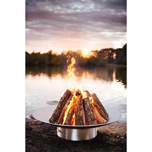 Fire Pit Art Bella Vita34-FPA-MLS120-NG Fire Pit NG, Metal