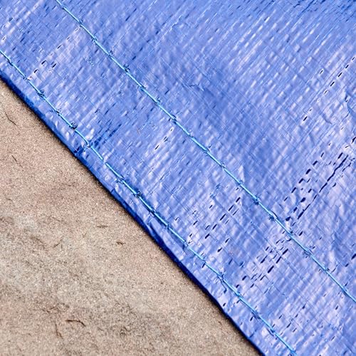 Doheny's Commercial-Grade Winter Pool Cover for Inground Pools Solid 16 Yr.