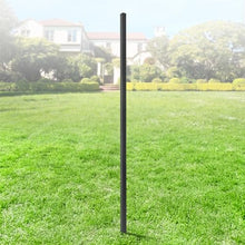 Fencer Wire Heavy Duty 8FT Steel Fencing Border Post Black
