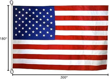 Annin Flagmakers (2380) SolarGuard Nyl-Glo American Flag - 15 x 25 Feet