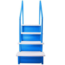 Blue with White Steps Pool Ladder for Aqua Select, Weight Capacity 350 lbs