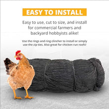 Stromberg's 1" Knotted Heavy Duty Game Bird Netting Black