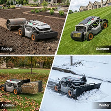 Mowrator S1 4WD 18Ah Remote Control Lawn Mower, 21-Inch, 37° Slope