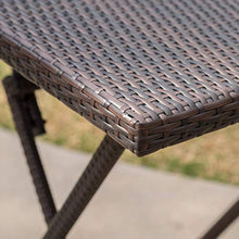 Christopher Knight Home Margarita Outdoor Wicker Bar Set, 5-Pcs Set, Multibrown