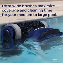 BWT AQUABOT Cordless Robotic Pool Cleaner, Automatic Pool Vacuum Robot with Dual Radar AI Path Planning, Wall & Waterline Scrubbing, 3-Hr Battery Runtime, for Inground & Above Ground Pools Up to 50ft