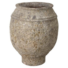 Emissary - Olive Jar, Reef Green 24.5in. L x 31.5in. H Stoneware Round Planter with High-fire Treatment (Set of 1)