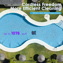 Cordless Robotic Pool Cleaner, Wall Climbing, Lightweight, Extended Battery Life, 8L Large Capacity, Advanced Dual-Motor, X1 Auto Pool Vacuum for Inground & Above Ground Pools Up to 1100 Sq.Ft, Purple