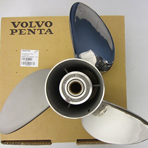 Volvo Penta 14.75"x21" Stainless Steel Propeller 3-Blade RH