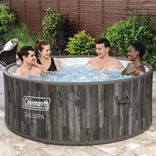Coleman Napa AirJet Inflatable Hot Tub Spa 5-7 Person Brown